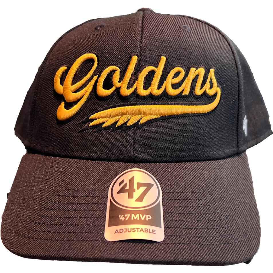 Trenton Goldens Wordmark 47 Brand MVP Adjustable-0