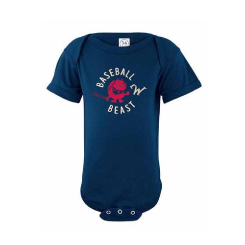 Williamsport Crosscutters Infant Navy Beast Onesie-0
