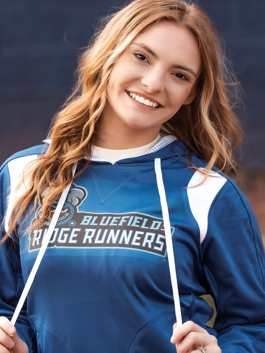 Long Train Royal Blue Hoodie DriFit-0