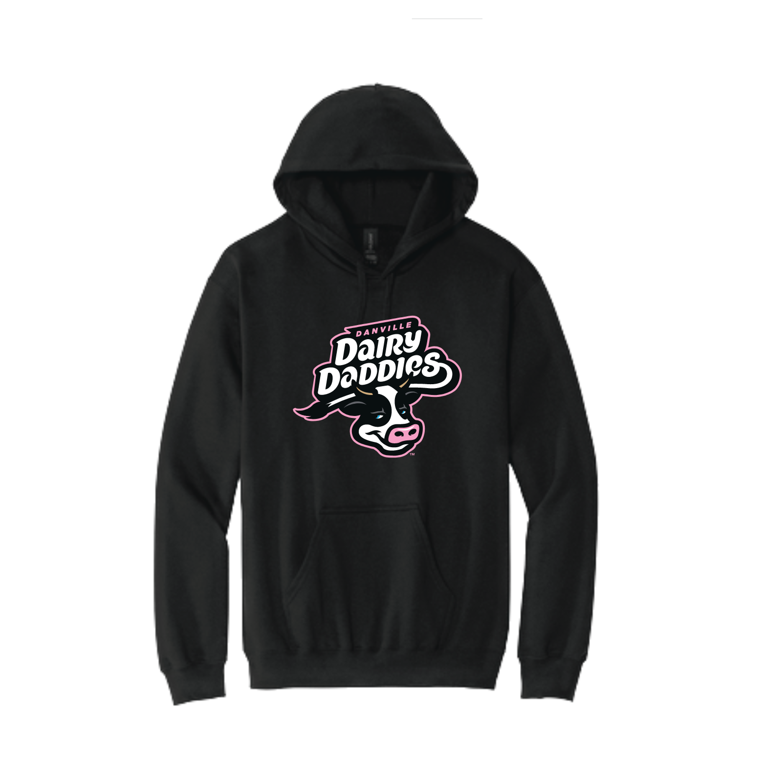 Dairy Daddies Softstyle Hoodie - Primary Logo-0