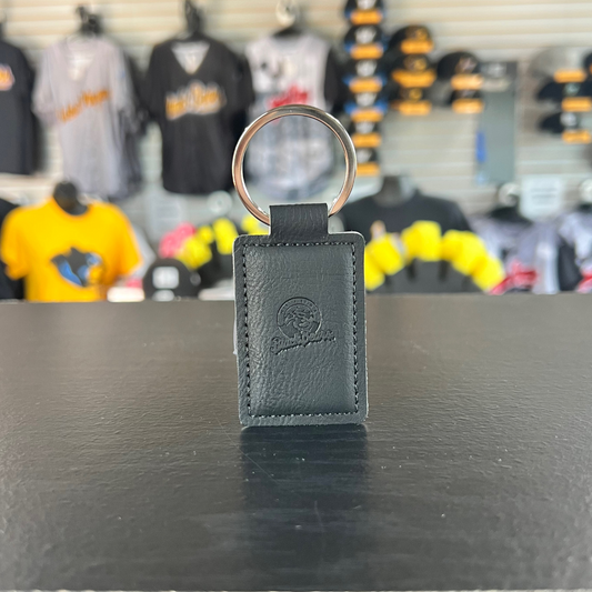 West Virginia Black Bears Pri Logo Debossed Keychain-1