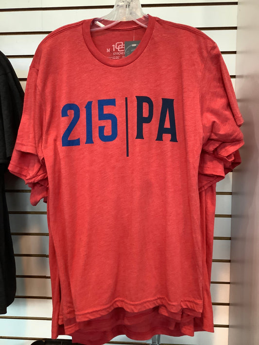 Area Code Battle Tees - 609 vs 215-1