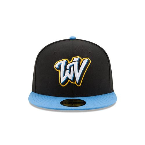 West Virginia Black Bears WV Fitted Hat-2