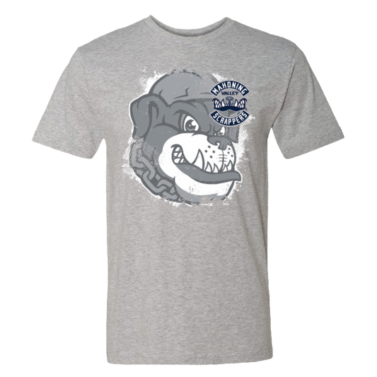 Mahoning Valley Scrappers Vintage Heather Gray T-Shirt-0