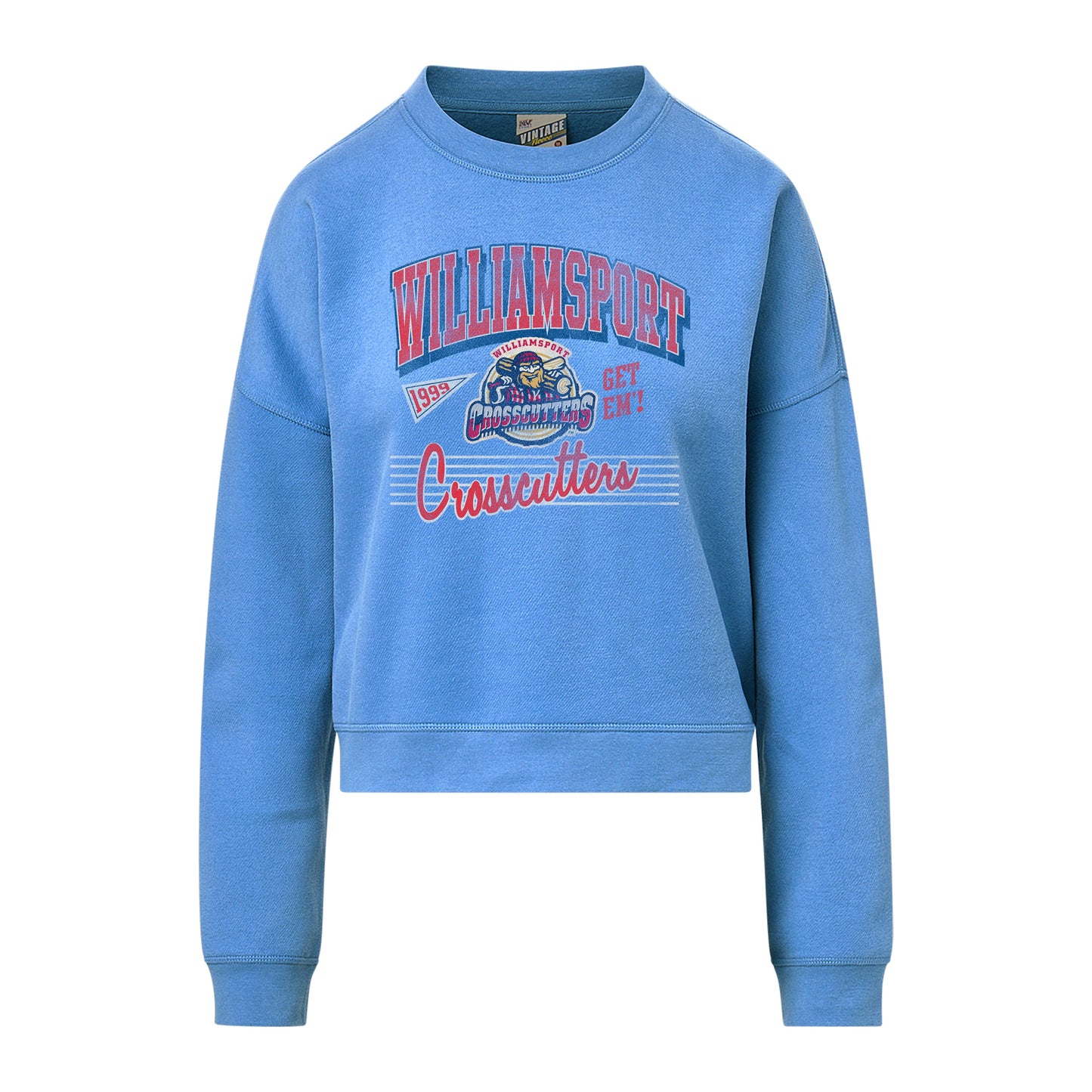 Williamsport Crosscutters Womens Iris Vintage Crew Sweatshirt