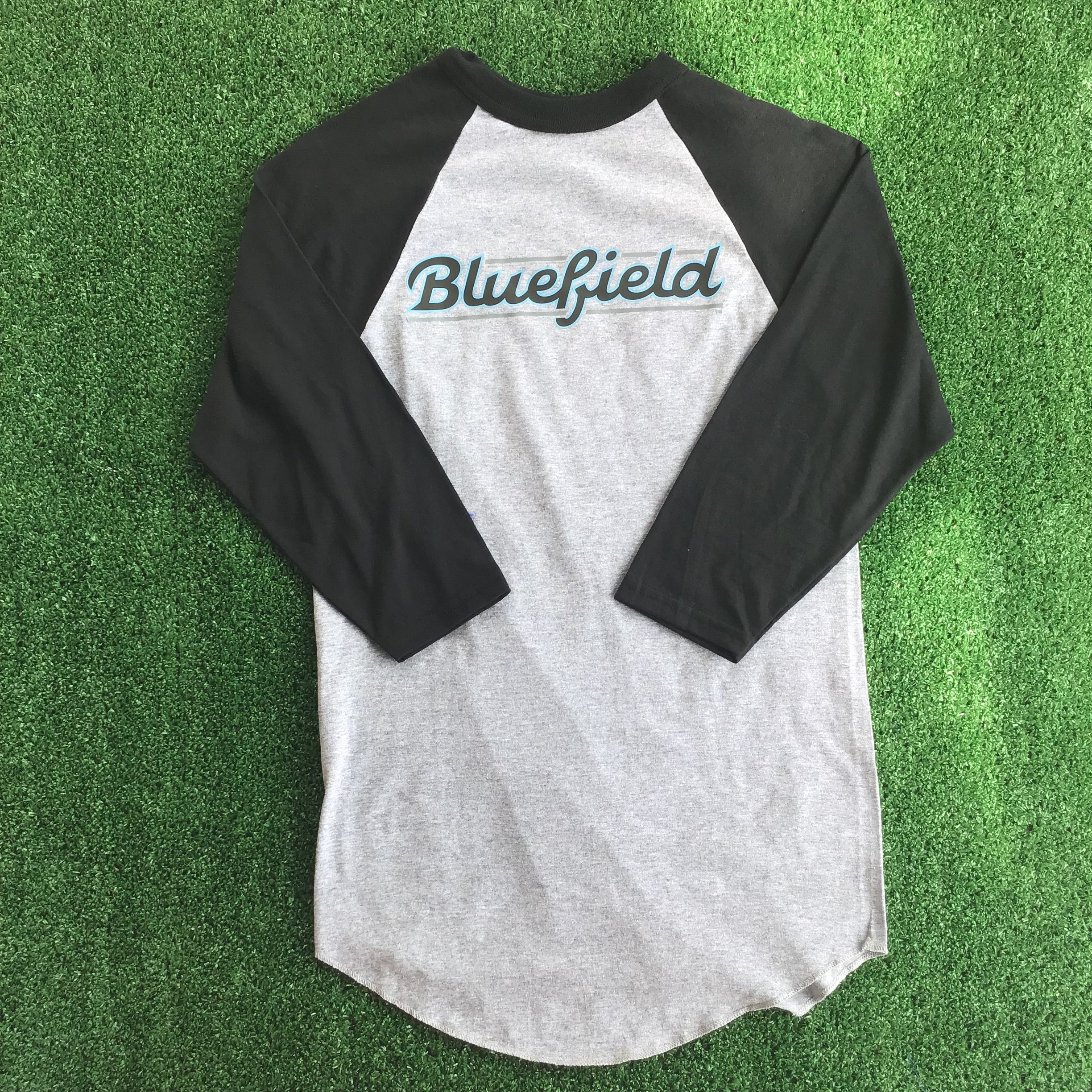 Bluefield Black/Grey Cotton 3/4 Sleeve-0