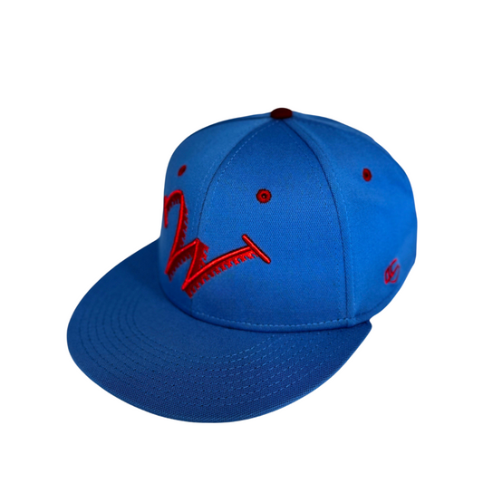 Williamsport Crosscutters Summer Aqua Home Fitted Cap-1