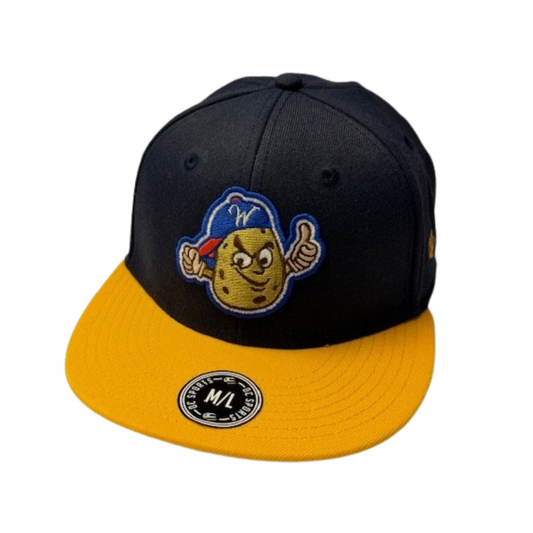Williamsport Crosscutters Fitted On-Field Potato Capers Cap-0