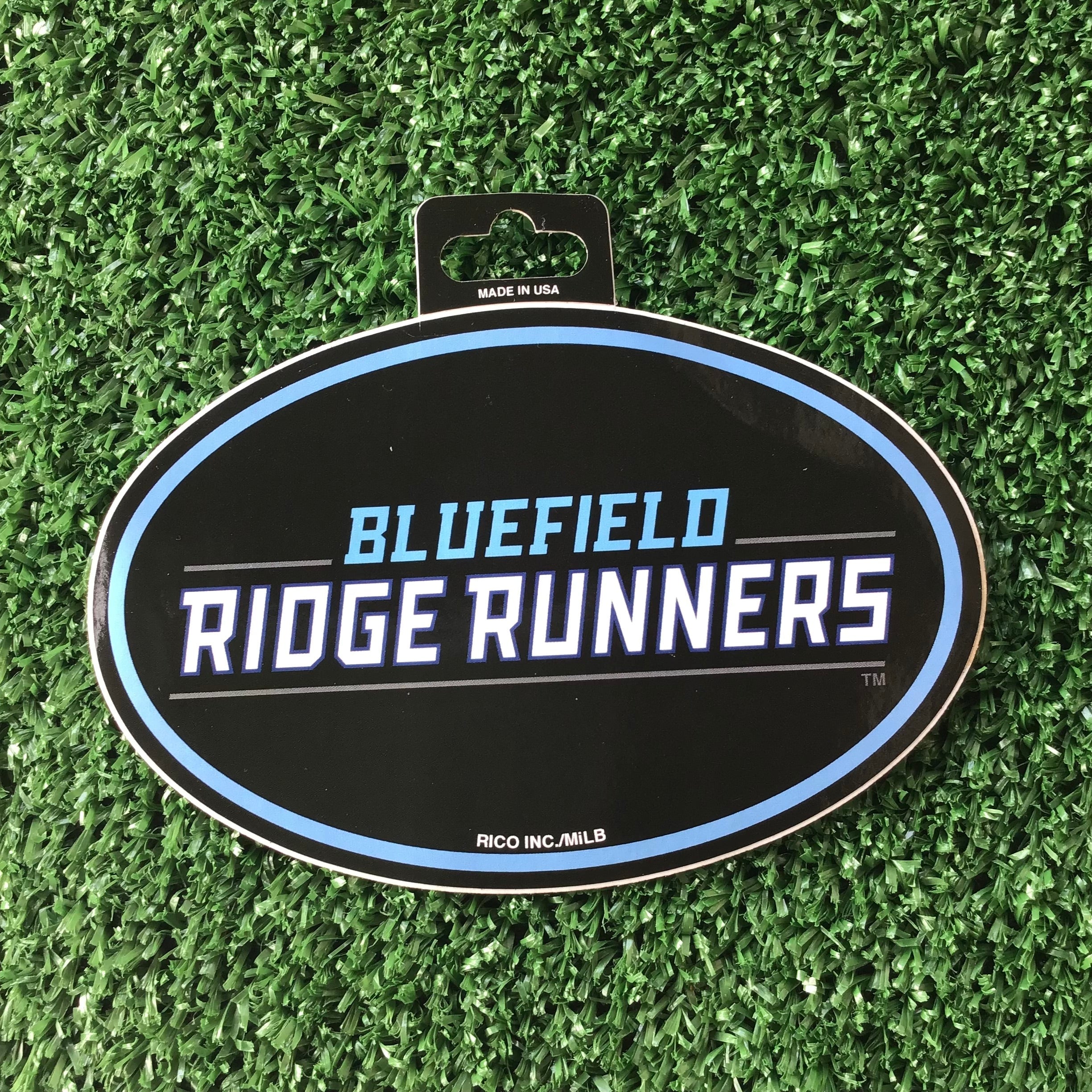 Bluefield Ridge Runner Black Sticker Decal-0