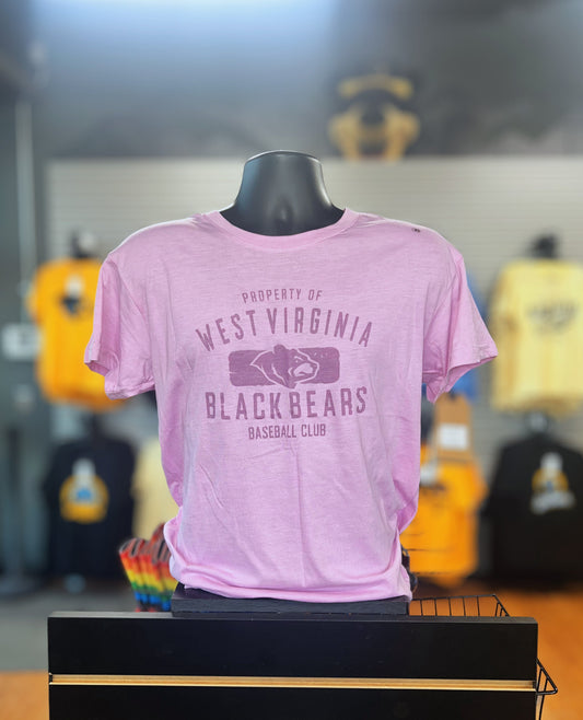 West Virginia Black Bears Youth Purple Buddy Tee-0