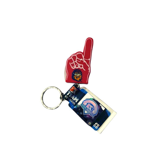 Williamsport Crosscutters Foam Finger Keychain-0
