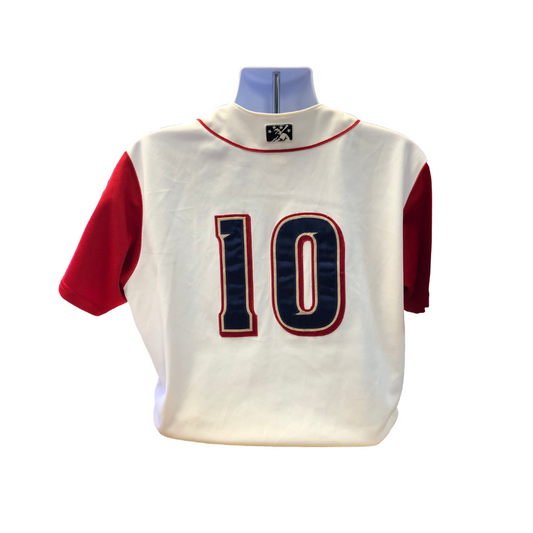 Williamsport Crosscutters Official Game Used Home Jersey-1