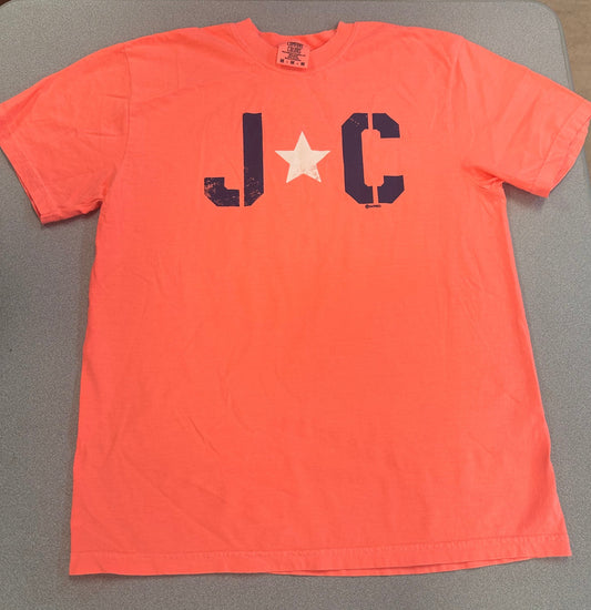 JC Doughboys Distressed Logo T-Shirt-0