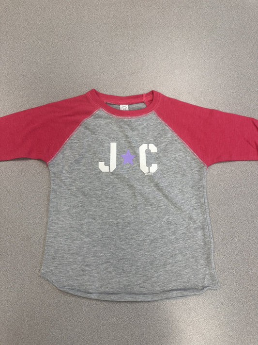 JCD Toddler Pink Raglan-0