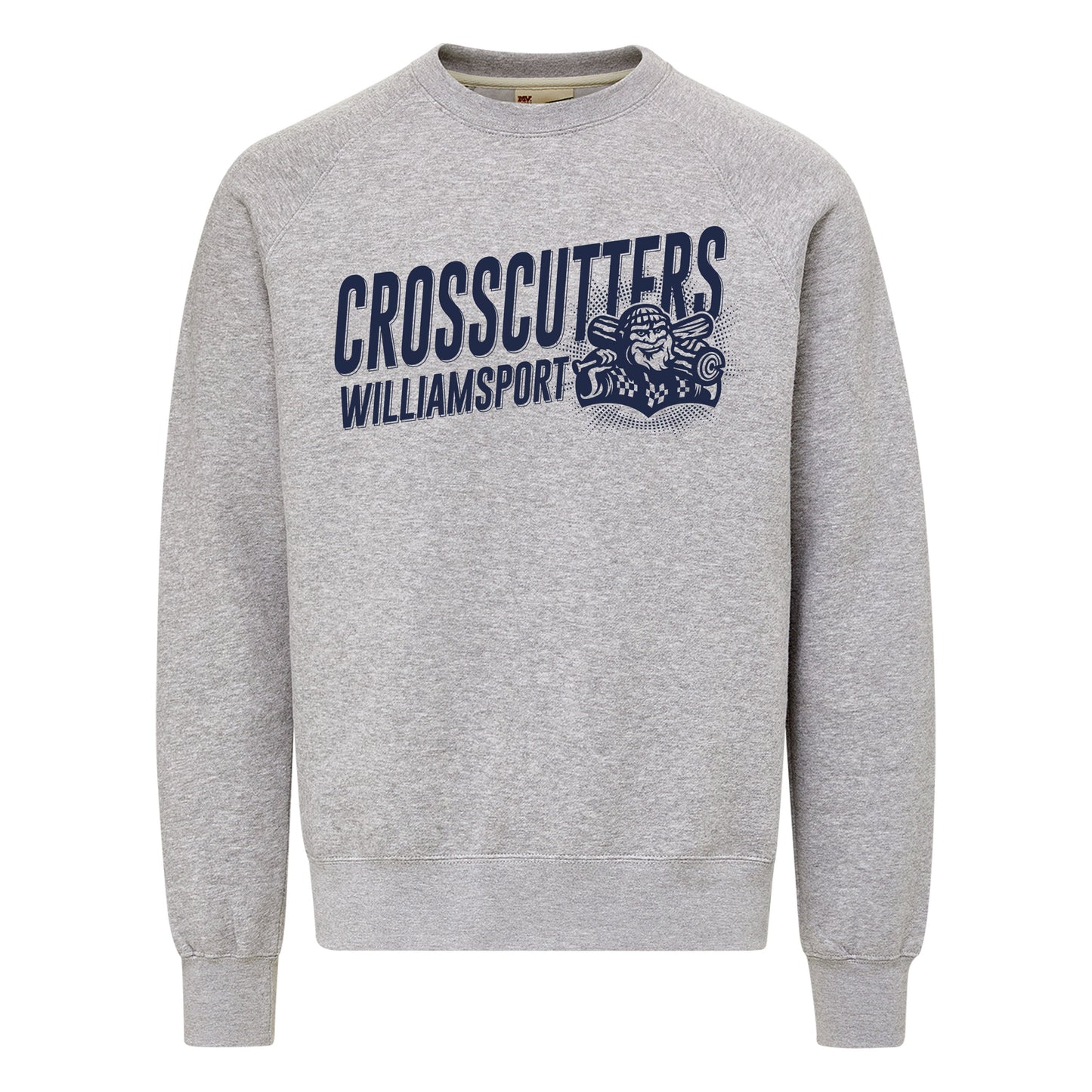 Williamsport Crosscutters Vintage Heather Crew