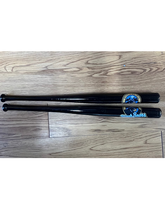 West Virginia Black Bears Colored Mini Bats-2