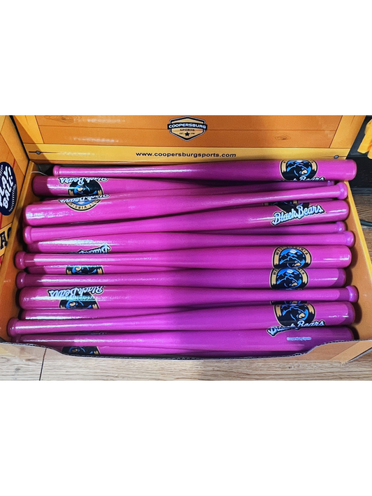 West Virginia Black Bears Colored Mini Bats-4