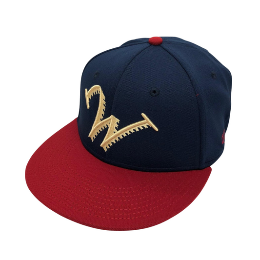 Williamsport Crosscutters Navy Home Fitted Cap-0