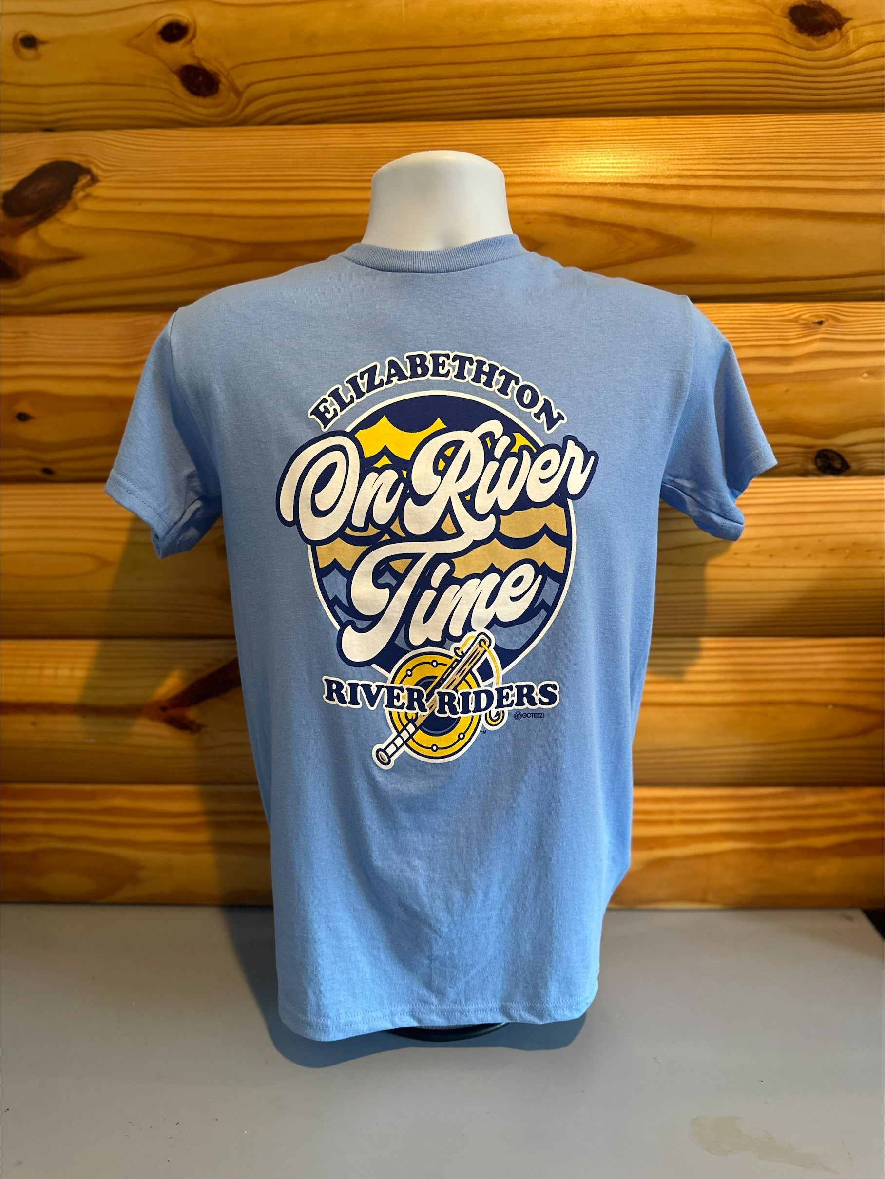 River Riders On River Time T-shirt-0