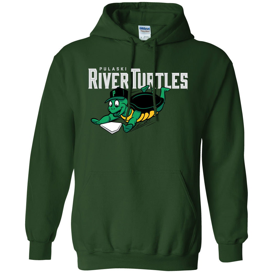 River Turtles Sweatshirt - Green-0
