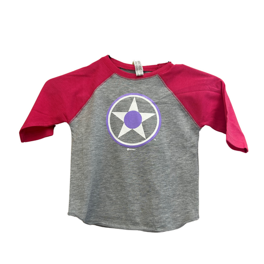 Pink & Purple Toddler Tee-0