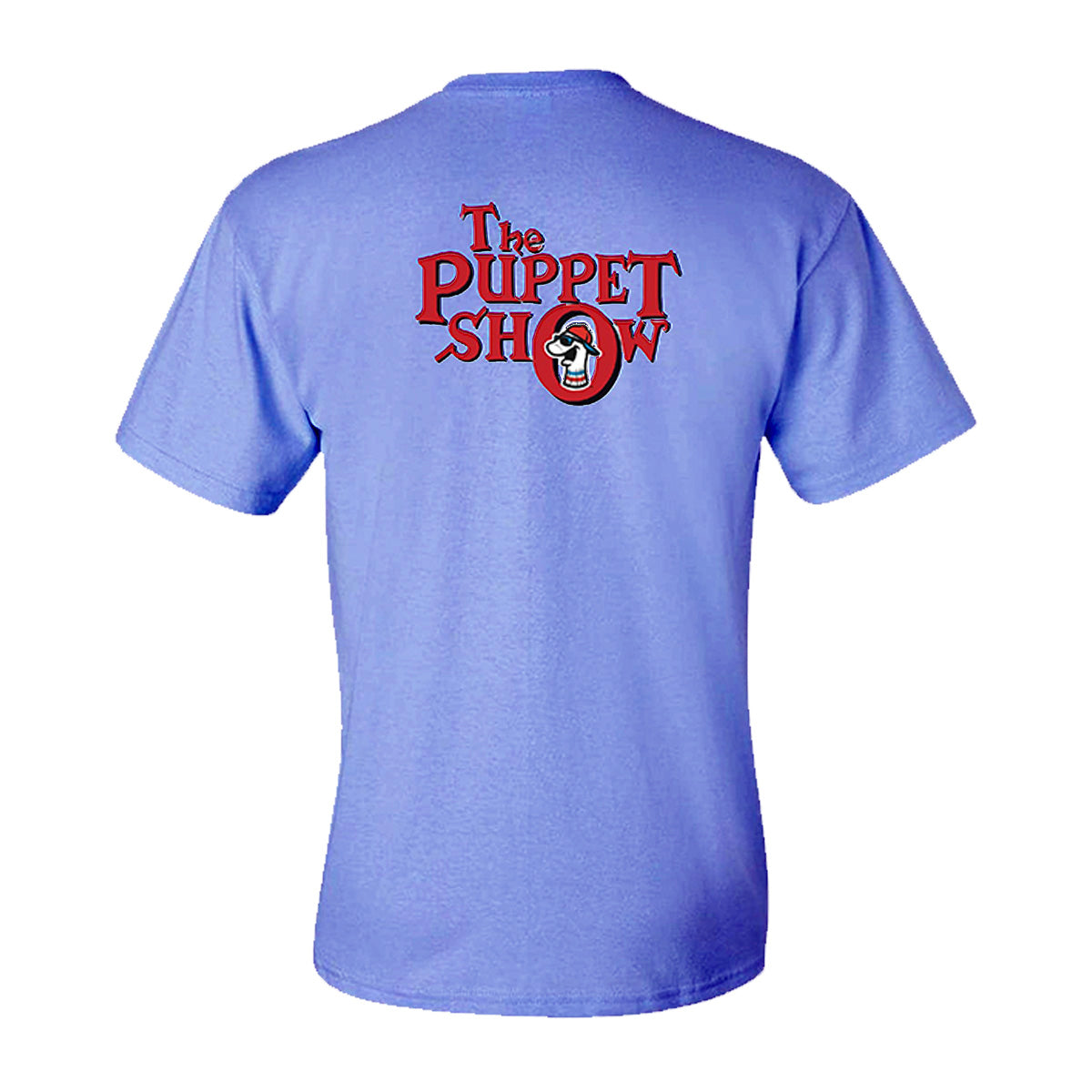 Puppet Show Comfort Colors Pocket T-Shirt-1