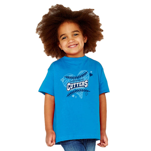 Williamsport Crosscutters Toddler Love Logo Tshirt-0