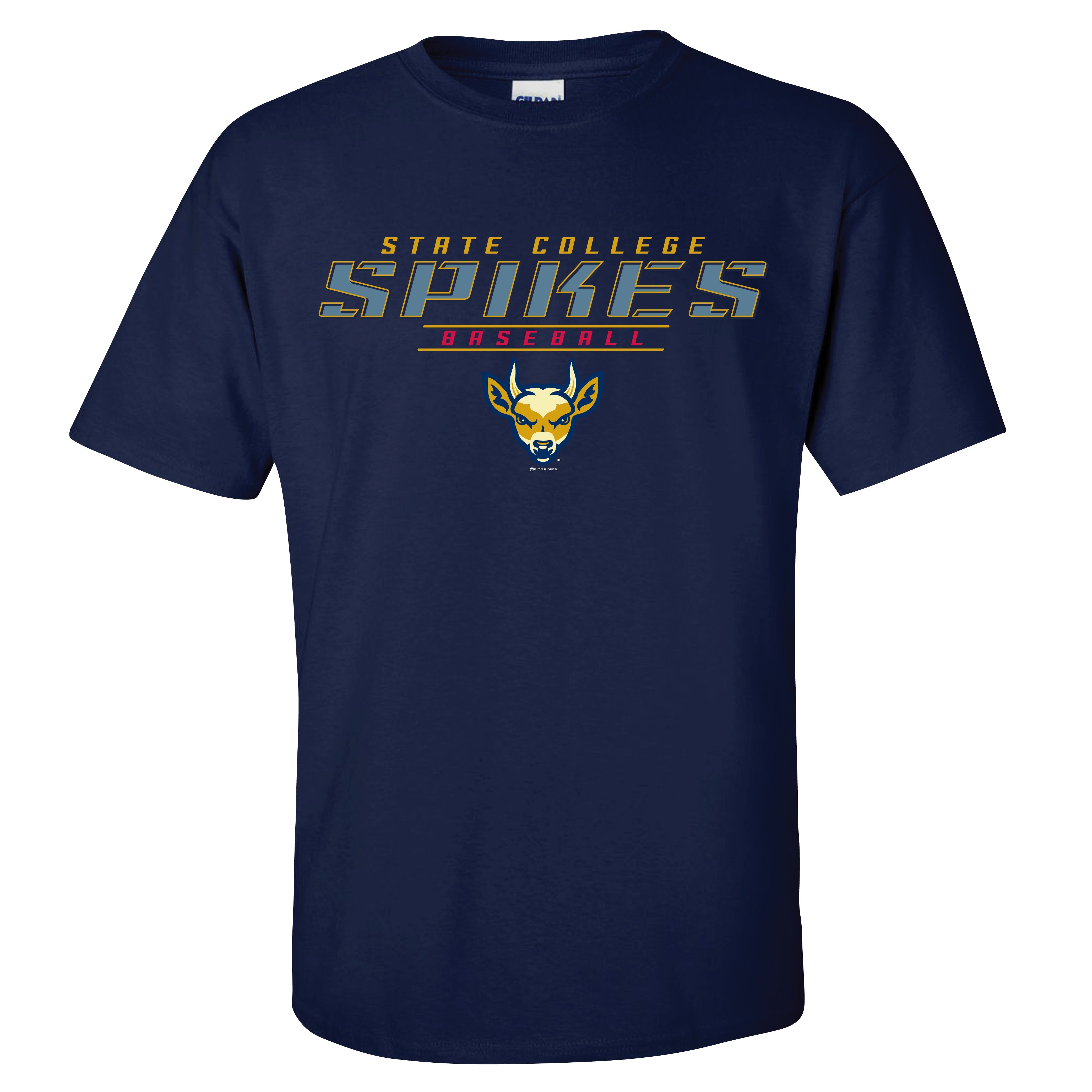 State College Spikes Backdrop Tee-0