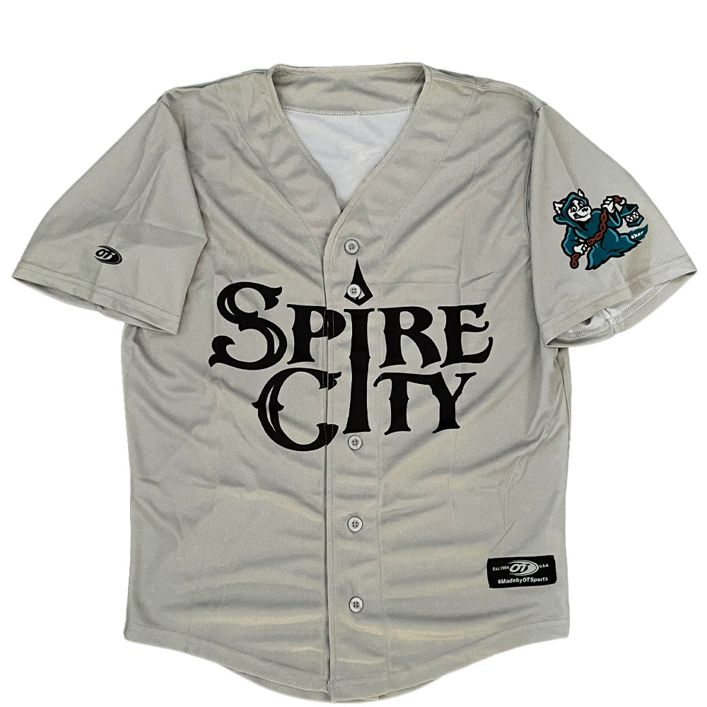 Spire City Ghost Hounds Road Replica Jersey No Number