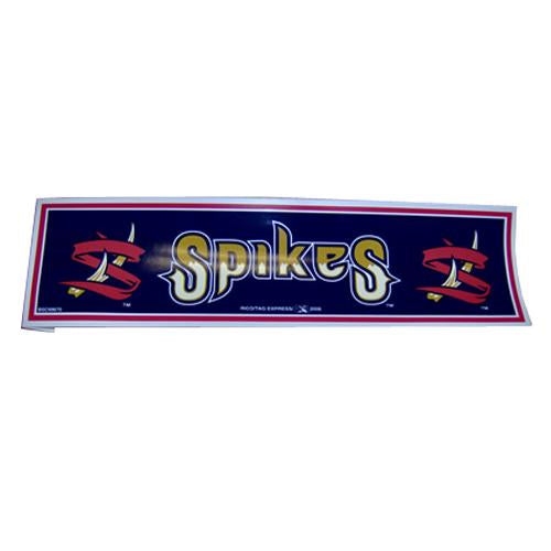 State College Spikes S Logo Bumper Sticker-0