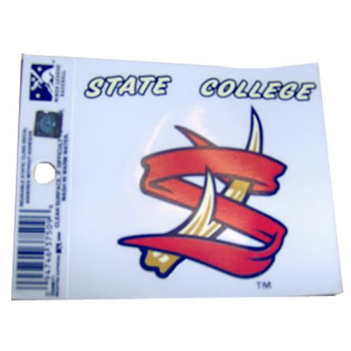 State College Spikes S Logo Window Cling-0