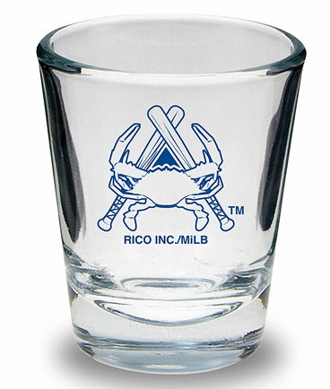 Aberdeen IronBirds - Alternate Crab Logo Shot Glass-0