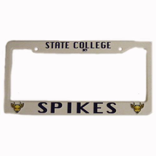 State College Spikes License Plate Frame-0