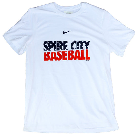 Spire City Ghost Hounds Nike White 4th of July Tee-0