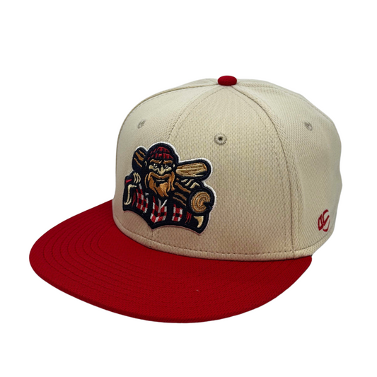 Williamsport Crosscutters Red Stone Alternate Fitted Cap-0