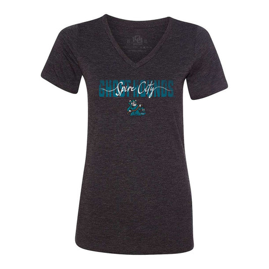 Spire City Ghost Hounds 108 Stitches Script Tee-0