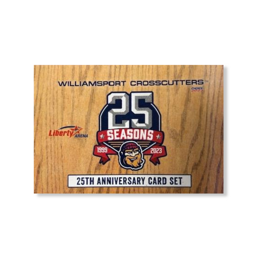 Williamsport Crosscutters 25th Anniversary Card Set - Limited Edition-0