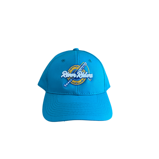 River Riders Hat Teal Logo-0