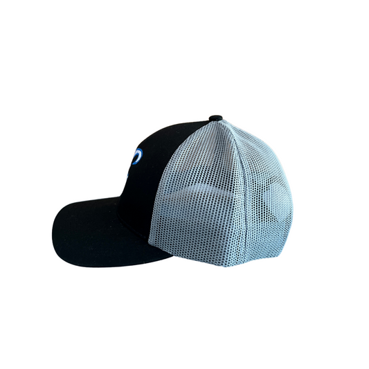 River Riders Hat Black and Gray E logo-1