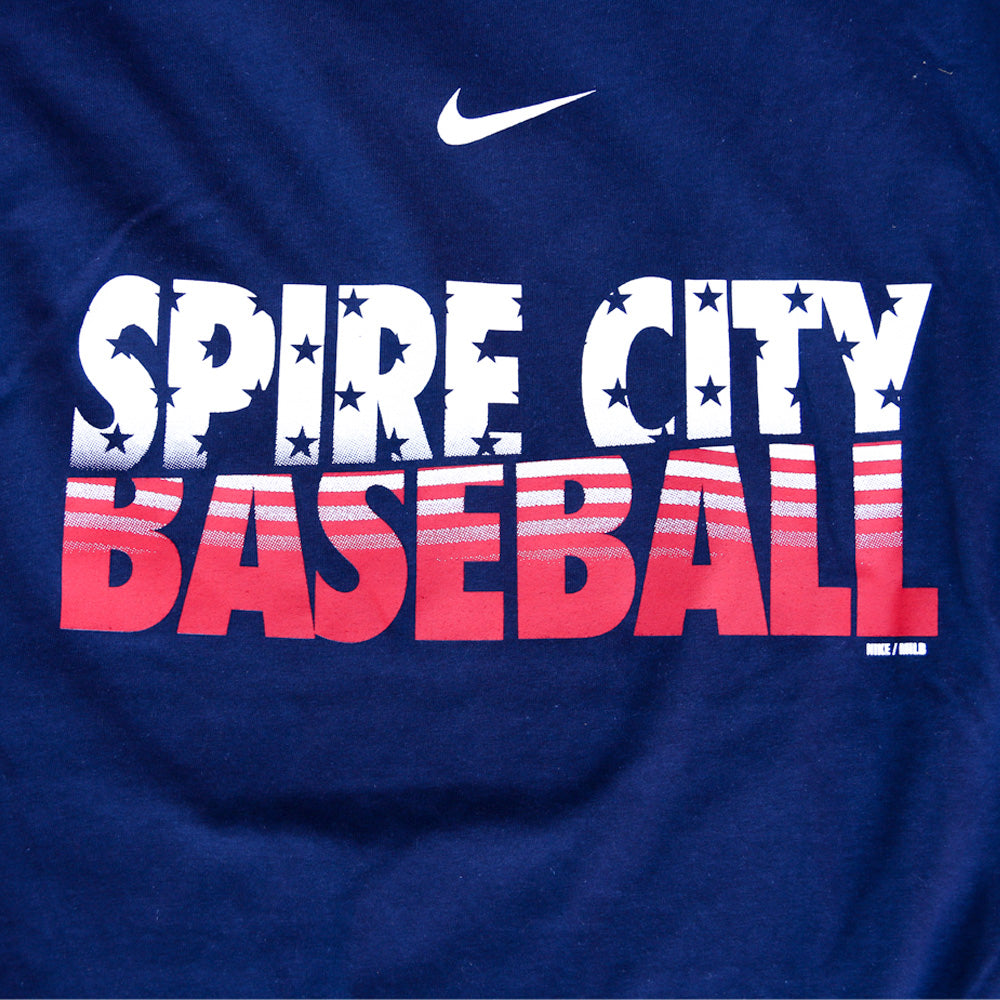 Spire City Ghost Hounds Nike Navy 4th of July Tee