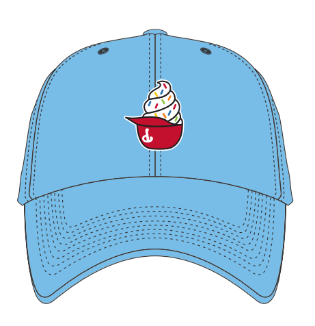 Phillies Ice Cream Helmet Hat LIMITED