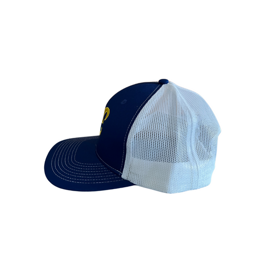 River Riders Hat Royal Blue and White E-1