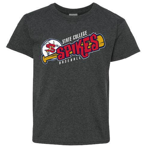 State College Spikes Youth Perforate Tee-0
