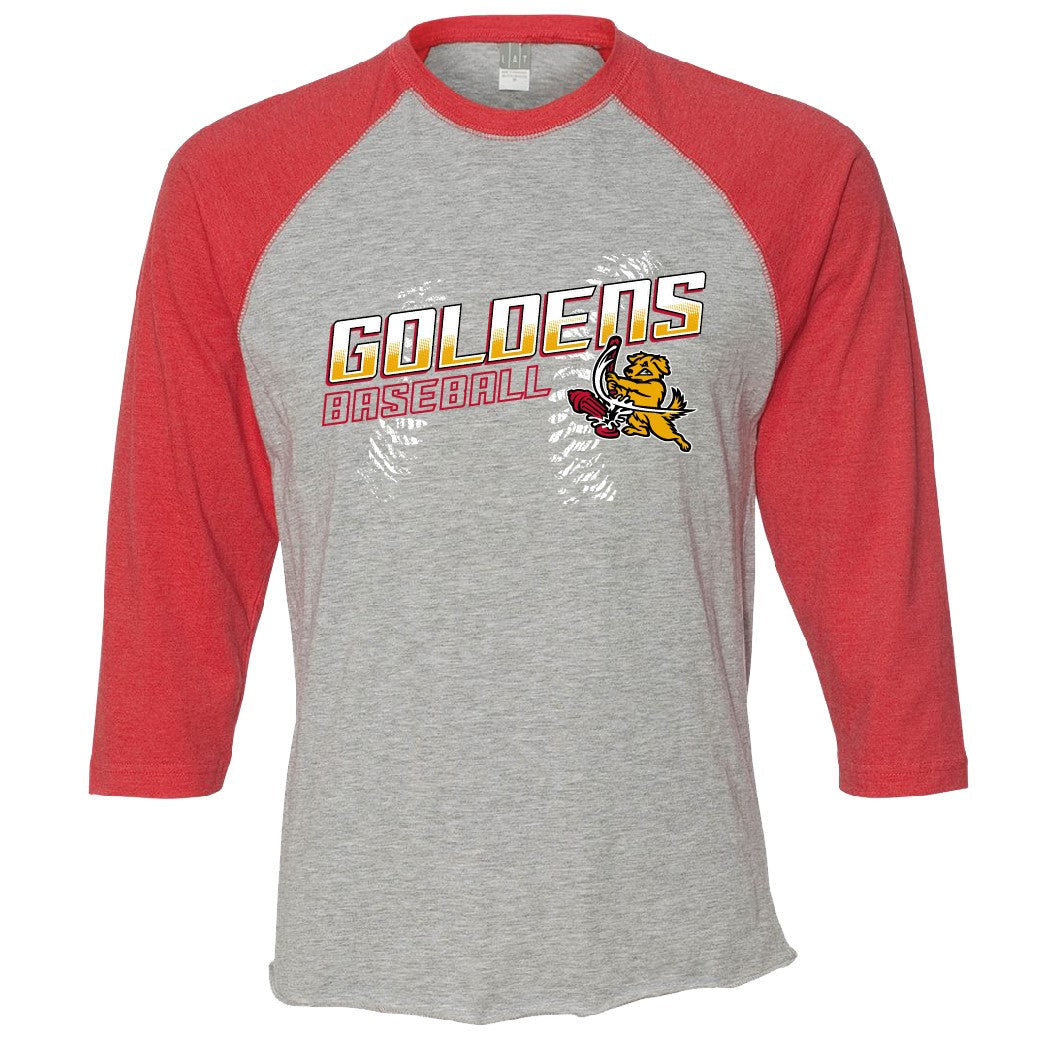 Youth Trenton Goldens 3/4 Sleeve T-Shirt-0