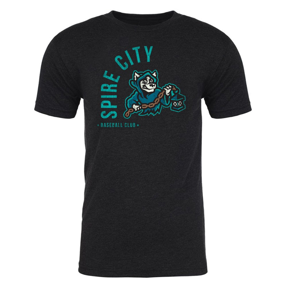 Spire City Ghost Hounds 108 Stitches Wrap Tee