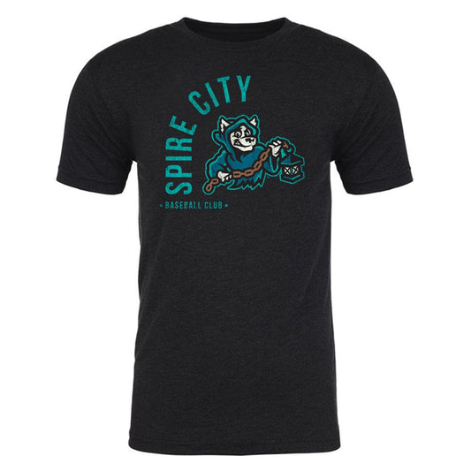 Spire City Ghost Hounds 108 Stitches Wrap Tee-0