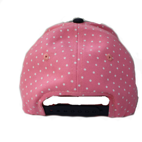 Youth Adjustable Girls Dots Cap-1