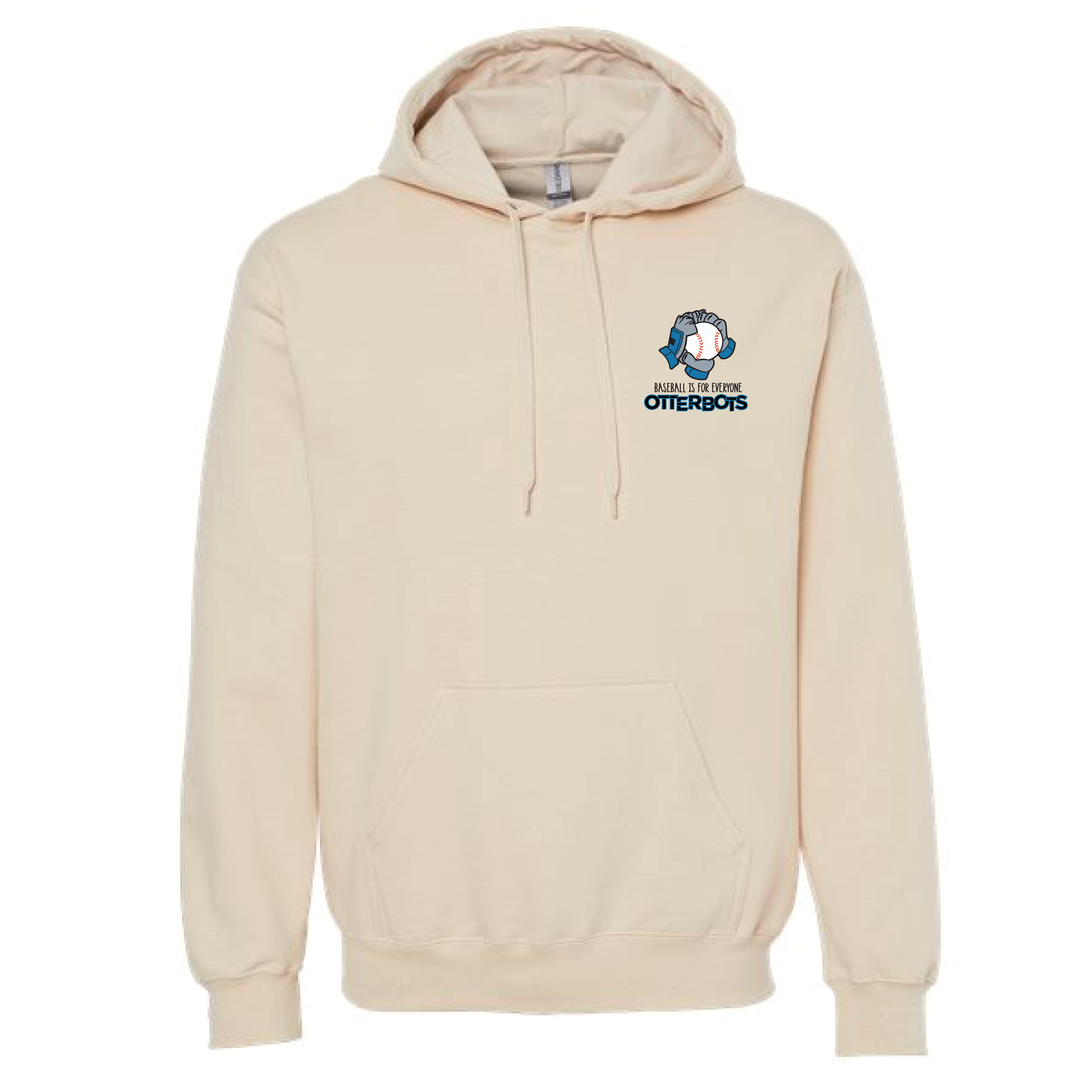 Otterbots Softstyle Hoodie - Baseball is for Everyone-0