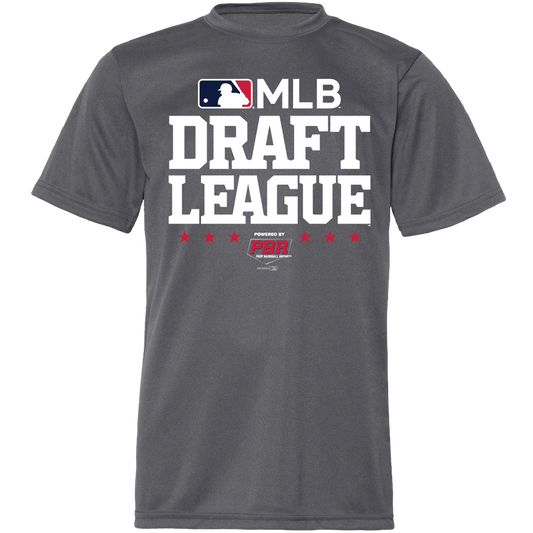 Youth MLB Draft League Performance T-Shirt-0