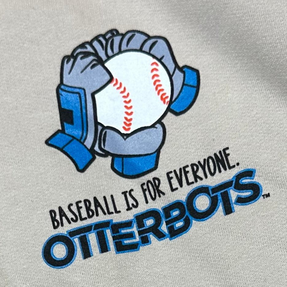 Otterbots Softstyle Hoodie - Baseball is for Everyone-1